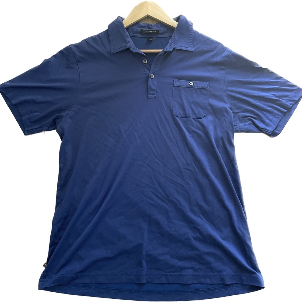 Travis Mathew Large Blue Polo